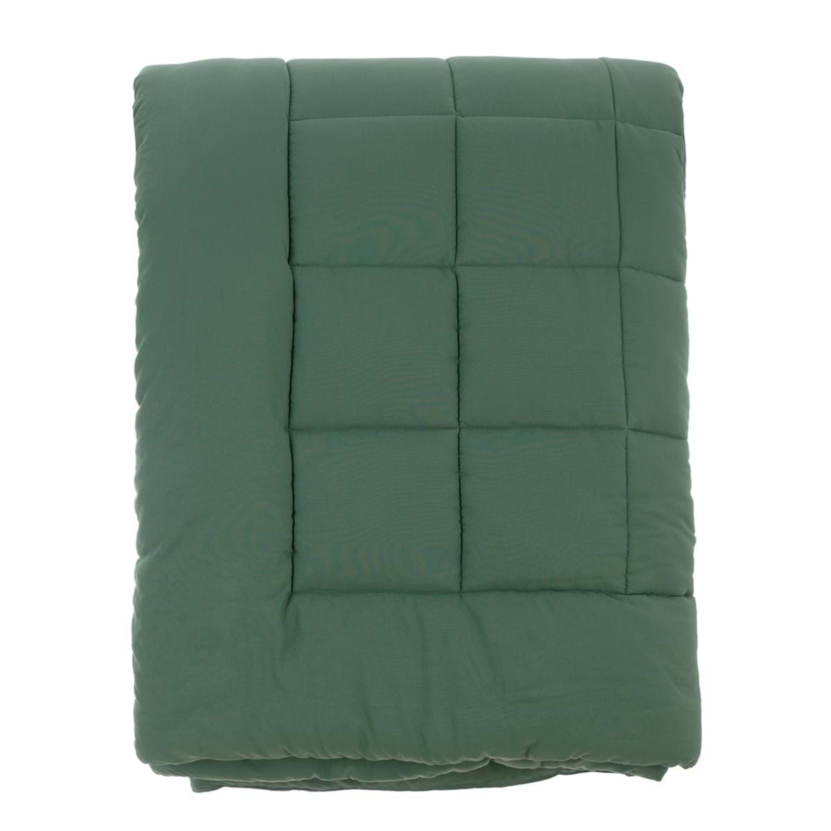 Trapunta matrimoniale 300 gsm "Diamante" Verde – Blanc Mariclò